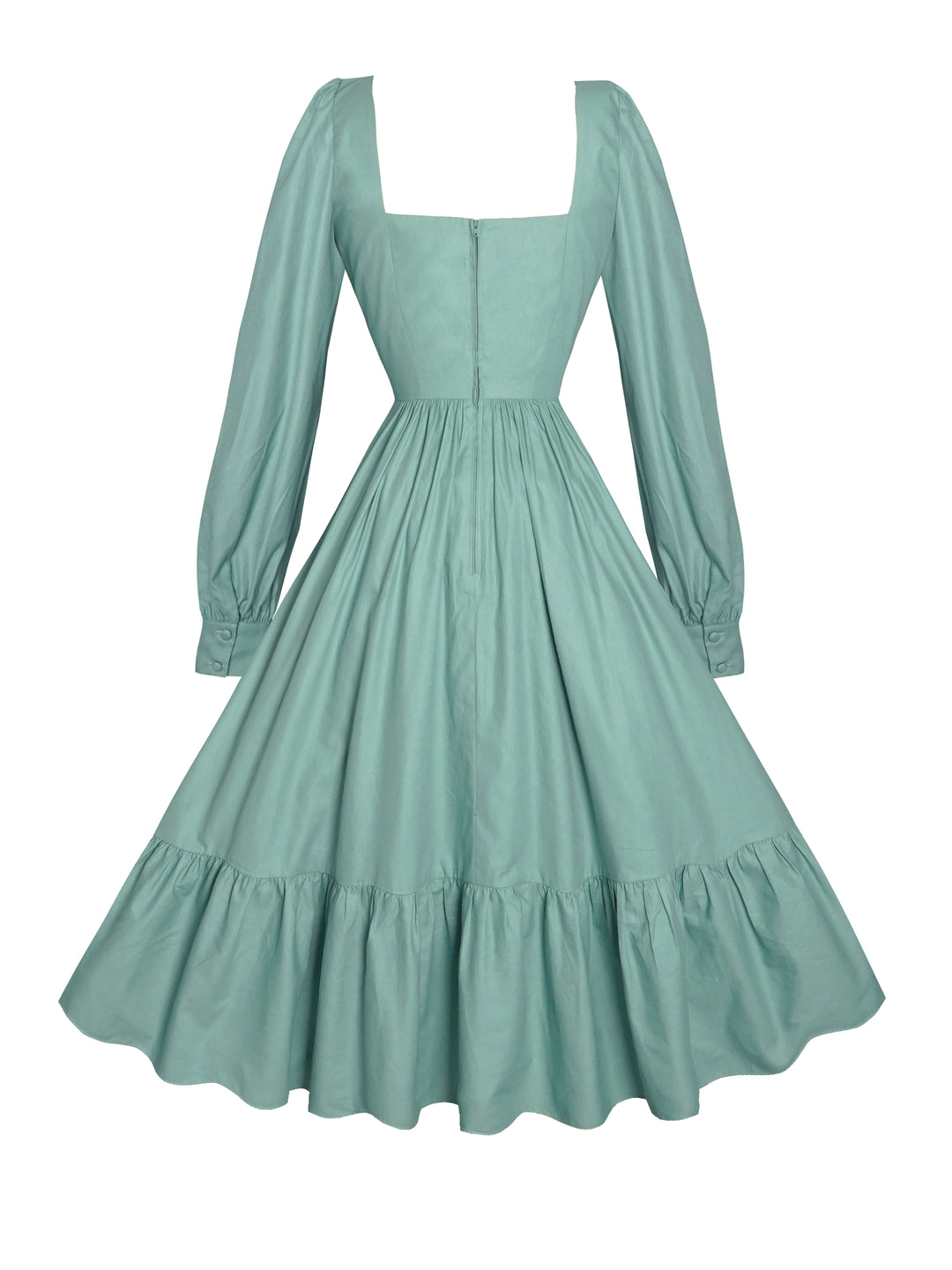 Mary Solid Cotton Dress