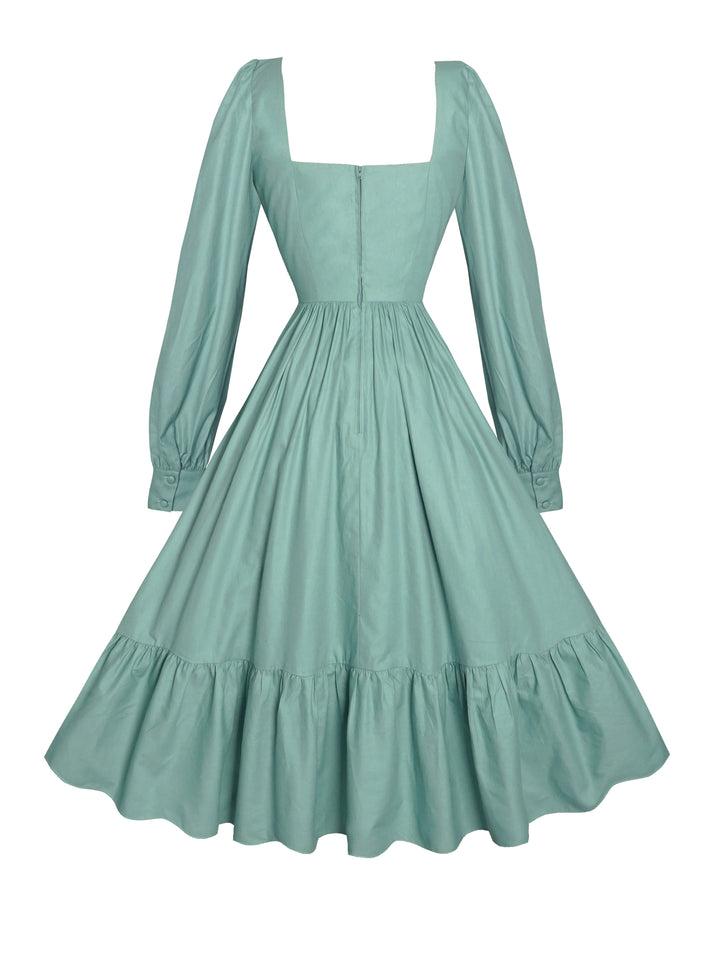 Mary Solid Cotton Dress