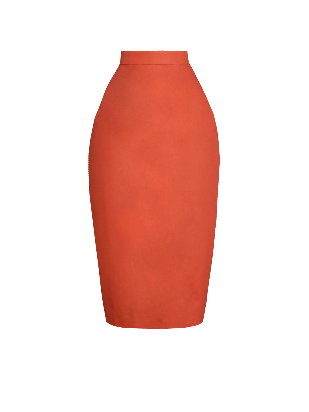 Denham Solid Cotton Skirt