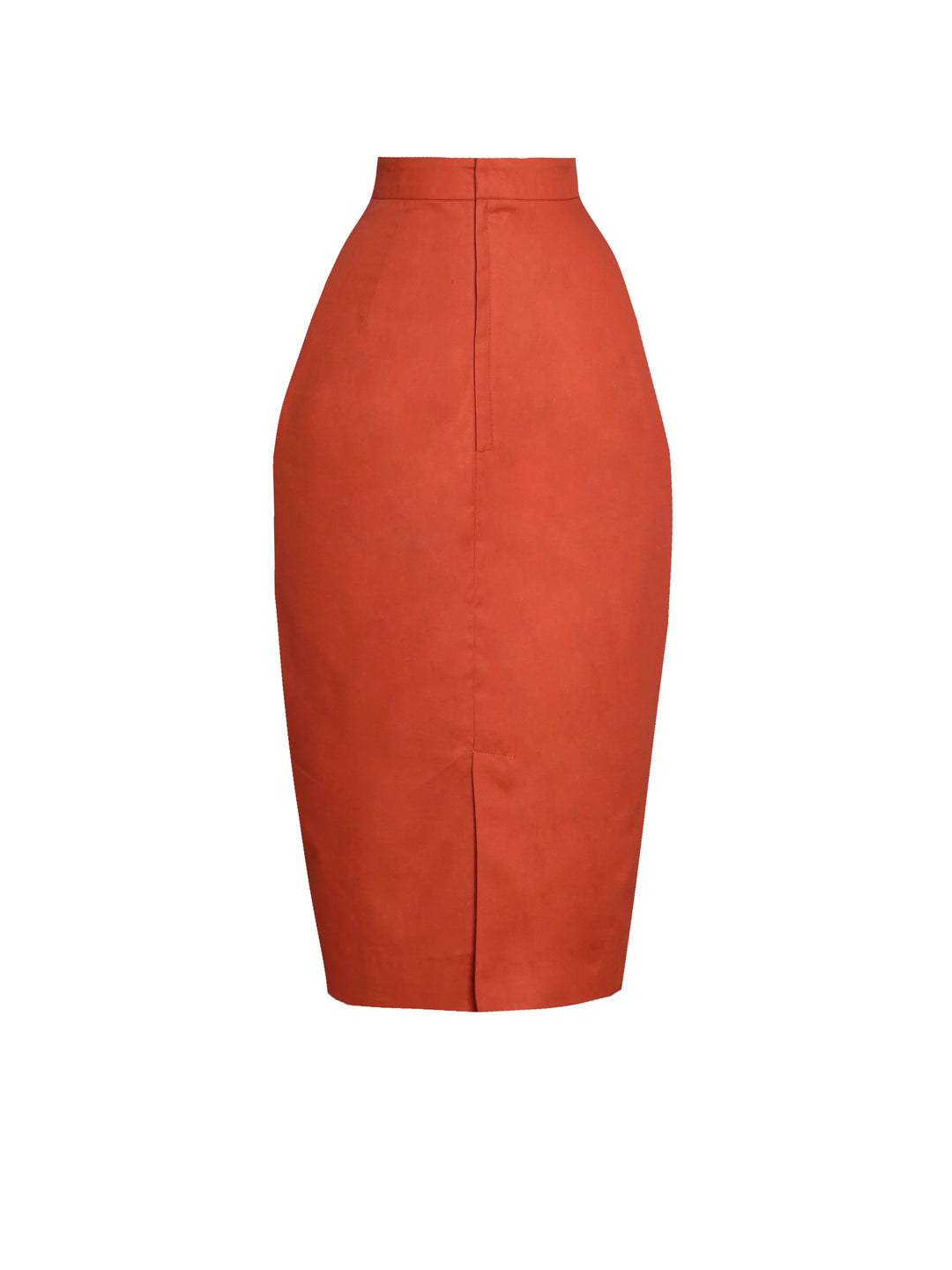 Denham Solid Cotton Skirt