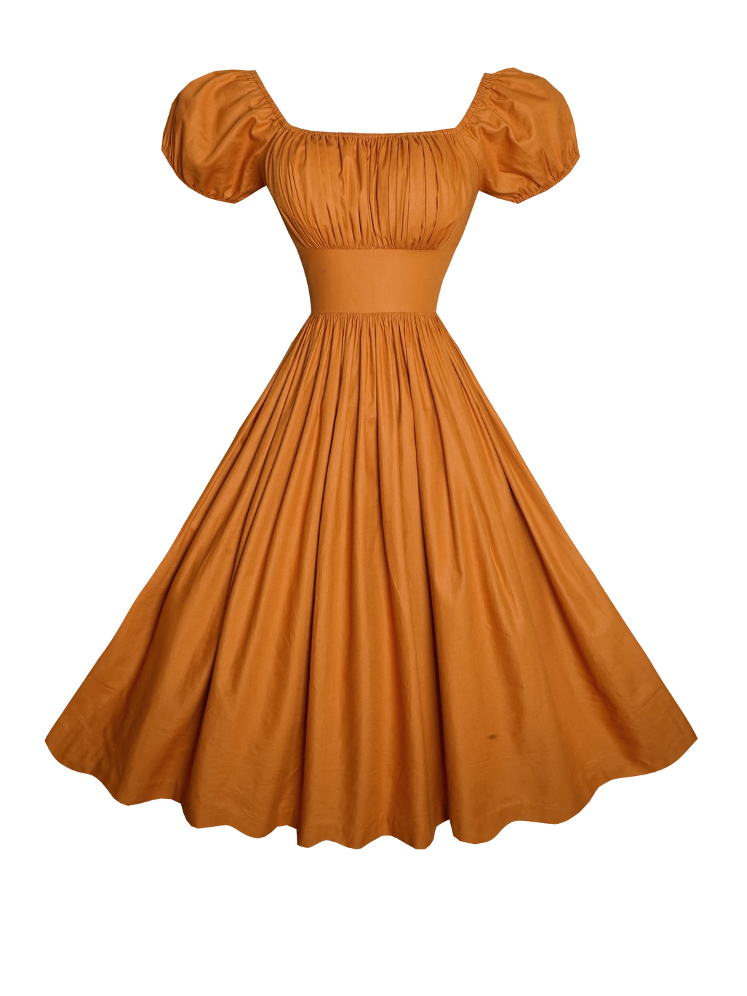 MTO - Loretta Solid Cotton Dress