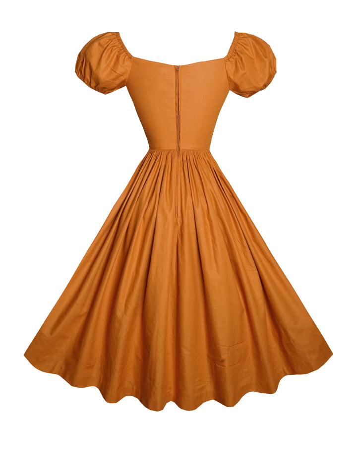 MTO - Loretta Solid Cotton Dress