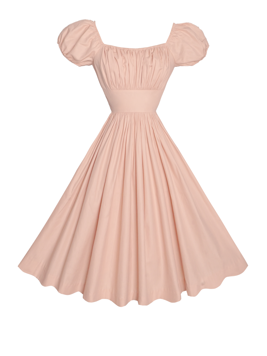 MTO - Loretta Solid Cotton Dress