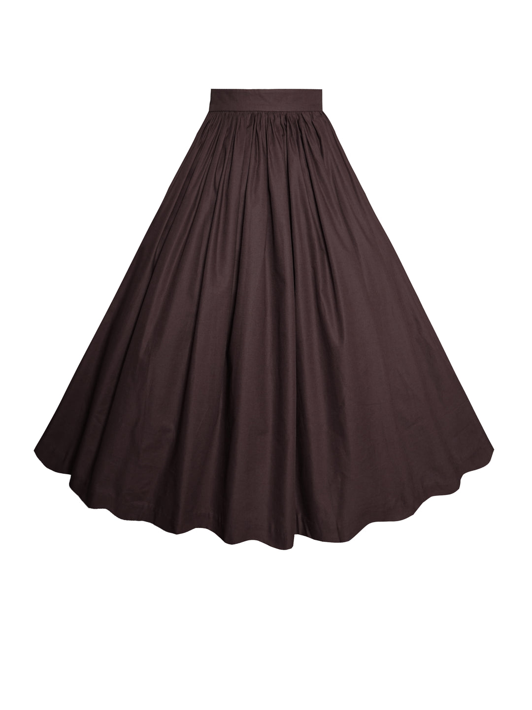 MTO - Lola Solid Cotton Skirt