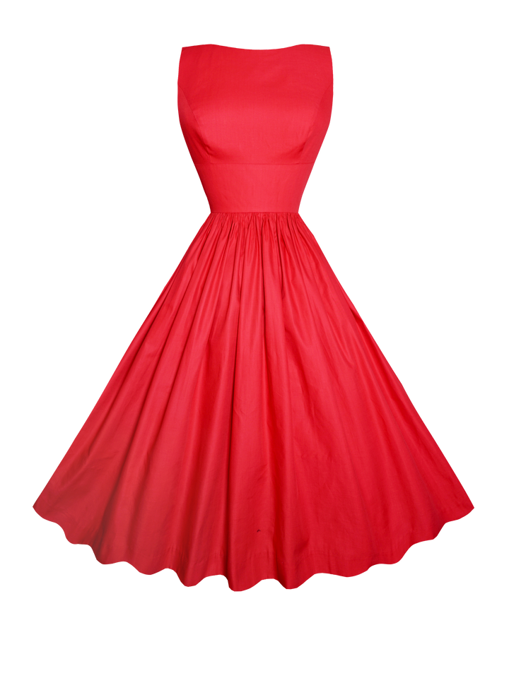 Madeline Solid Cotton Dress