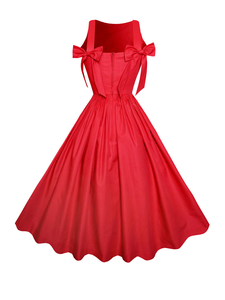Madeline Solid Cotton Dress