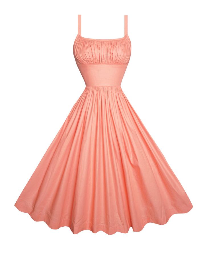 MTO - Grace Solid Cotton Dress