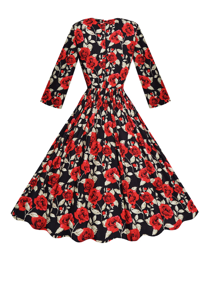RTS - Size S - Marianne Dress "Si Senorita" Black