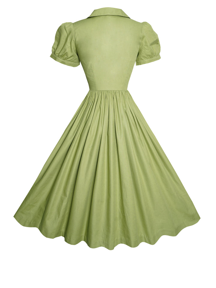 MTO - Amelie Solid Cotton Dress