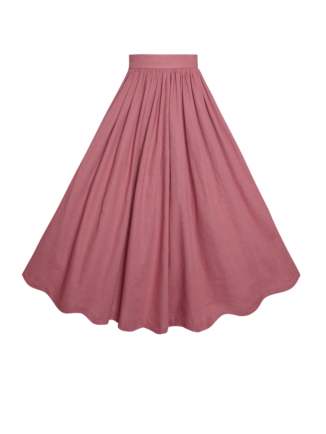 MTO - Lola Skirt in Antique Rose Linen