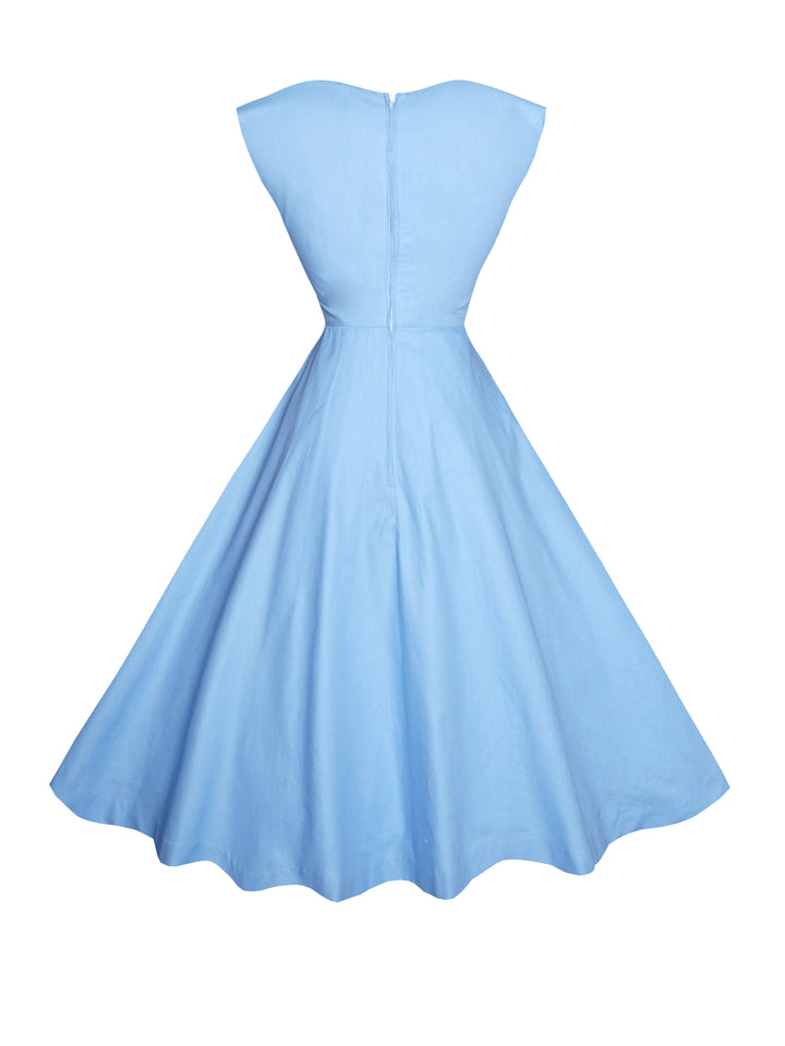 Kennedy Solid Cotton Dress