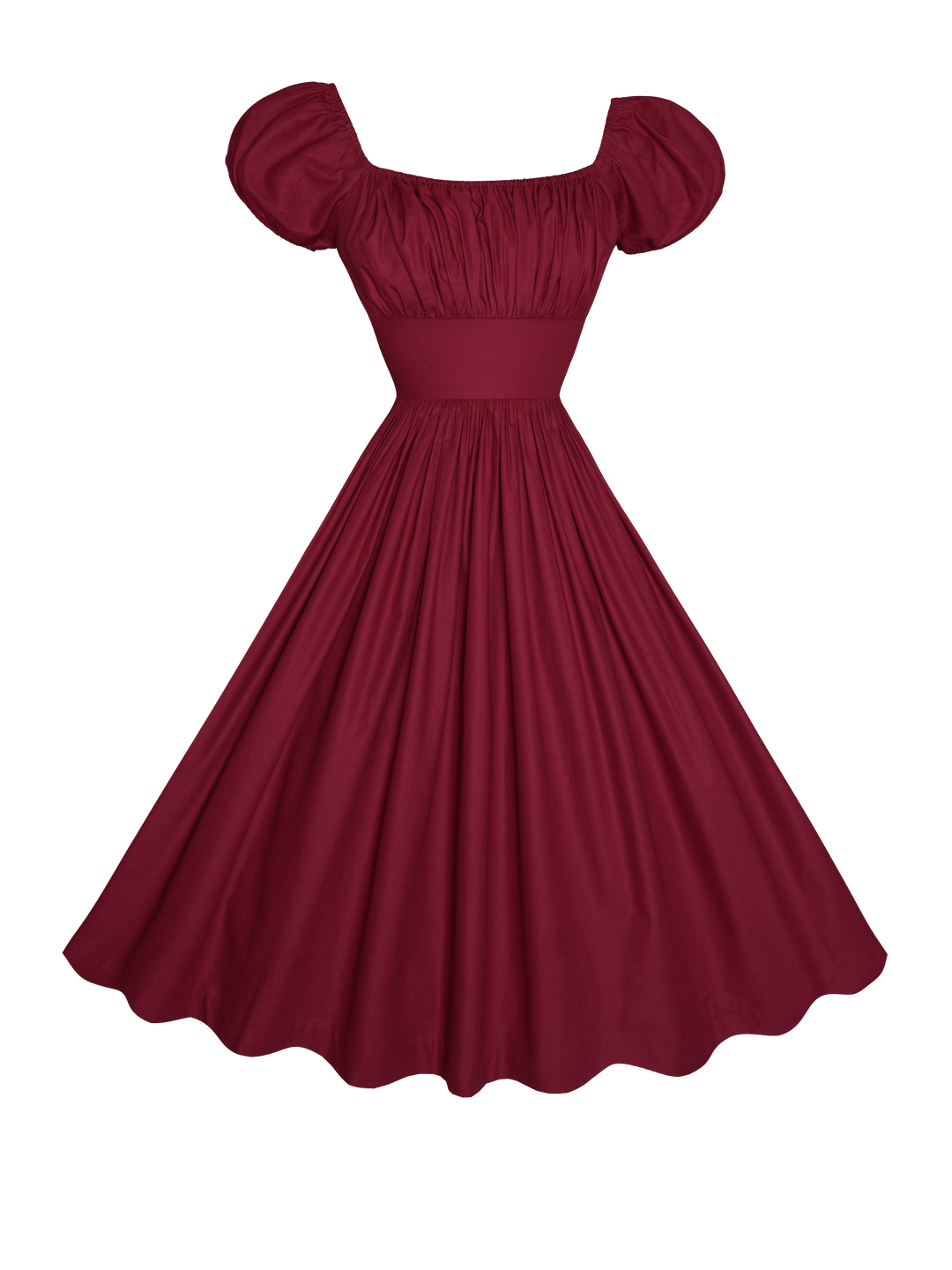 MTO - Loretta Solid Cotton Dress