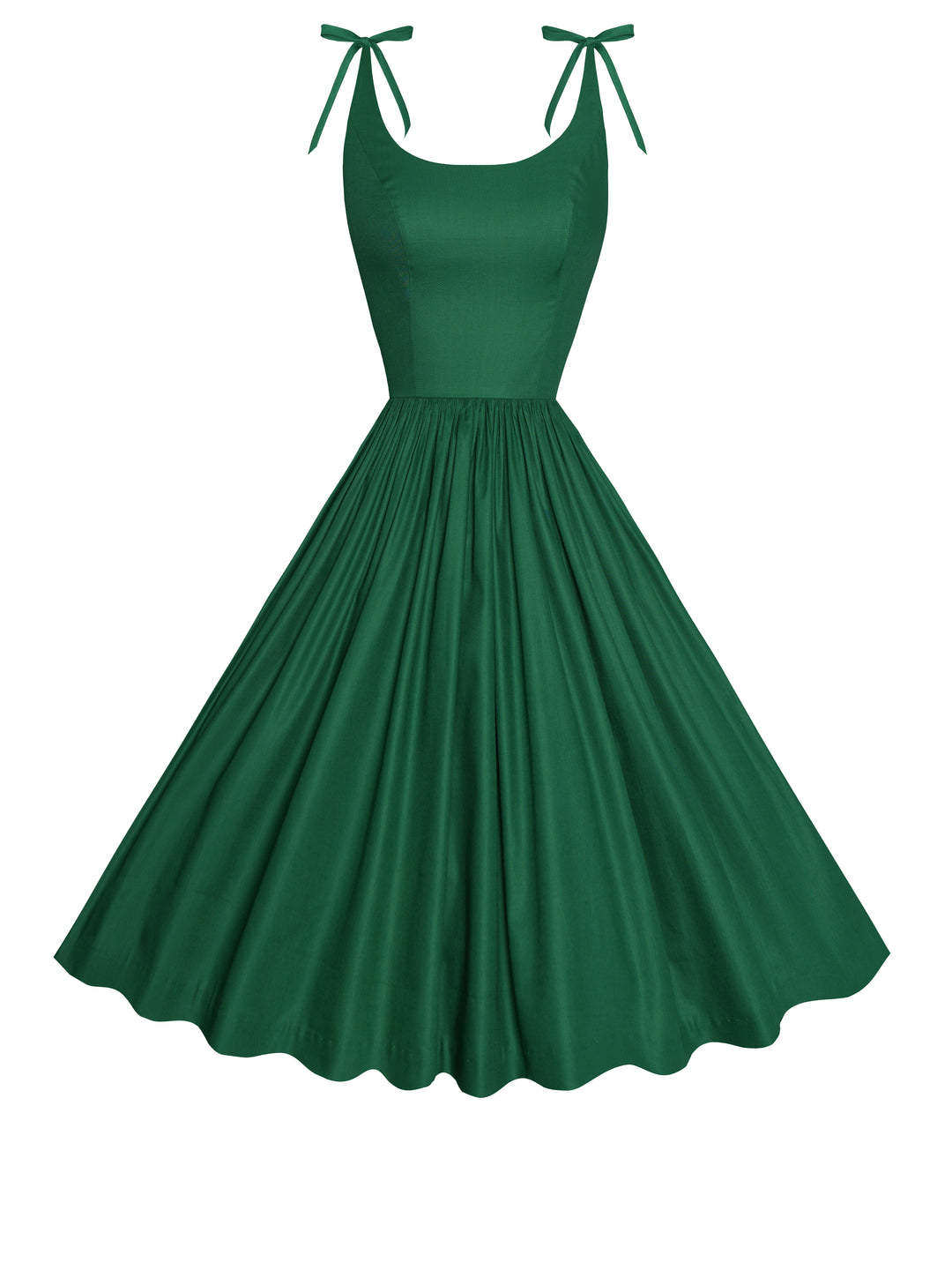 MTO - Birdie Solid Cotton Dress