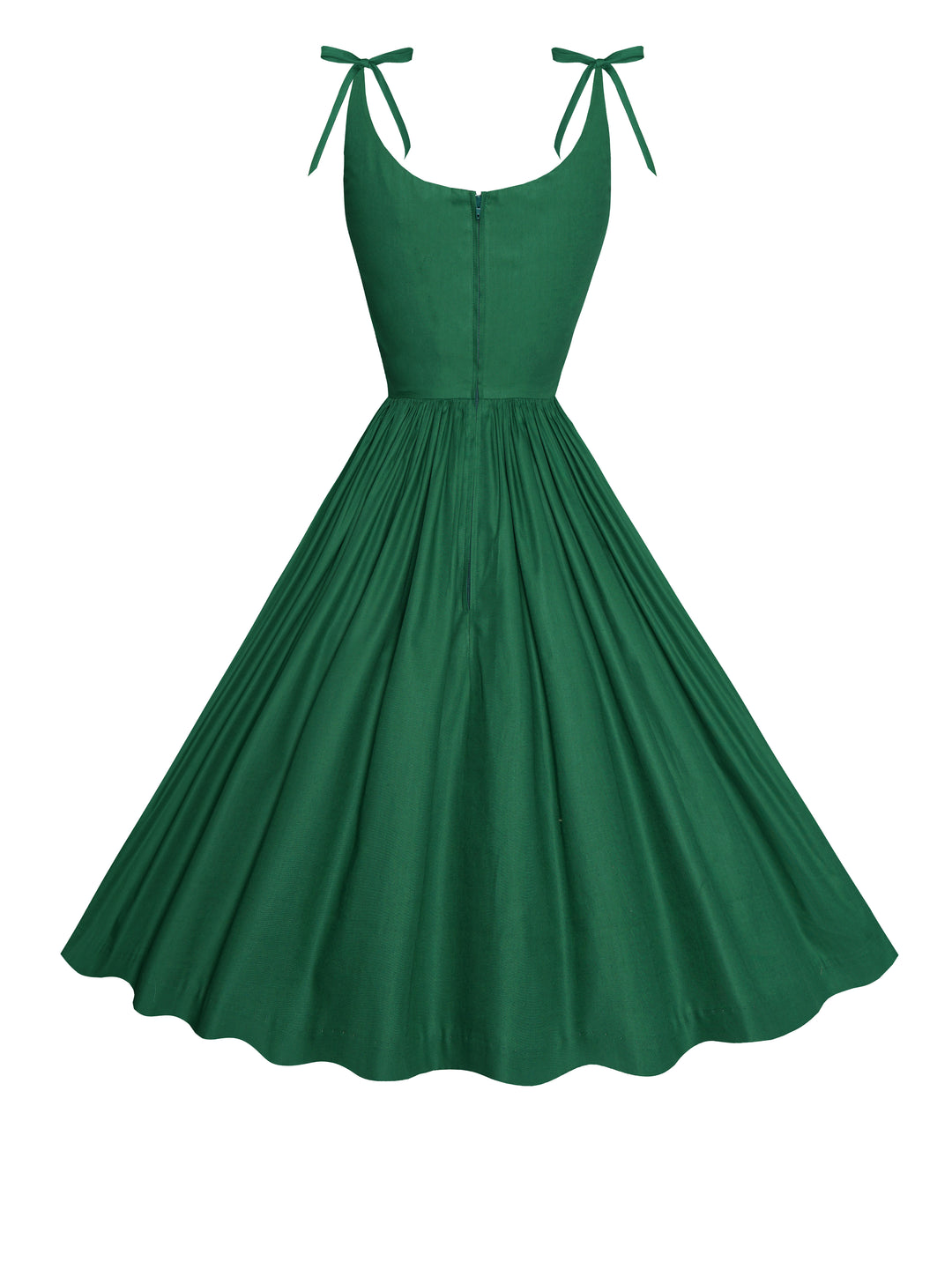 MTO - Birdie Solid Cotton Dress