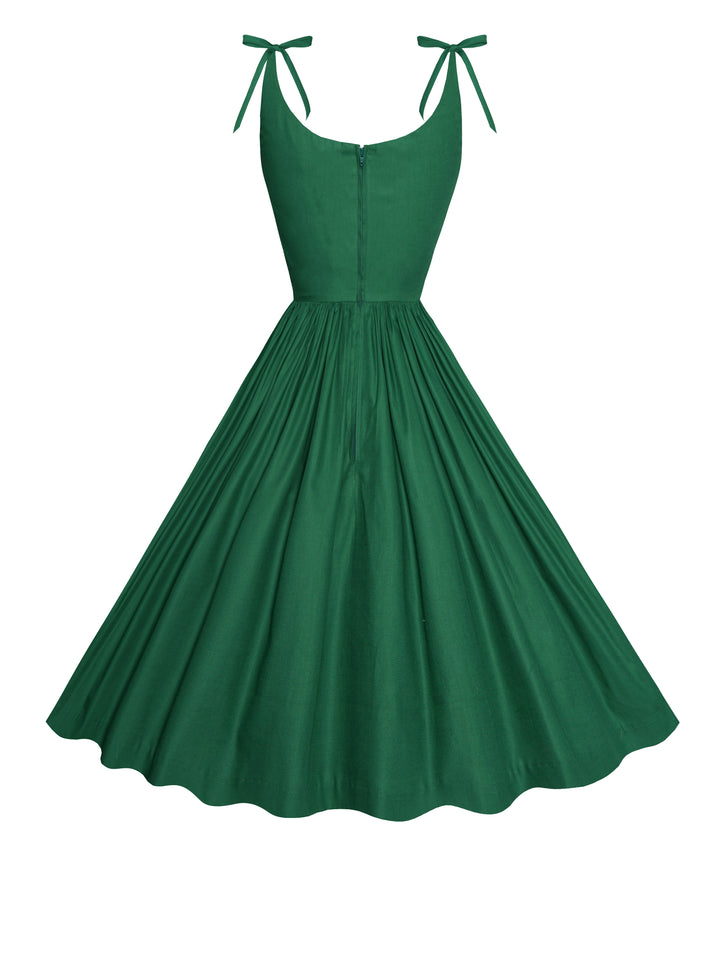 MTO - Birdie Solid Cotton Dress