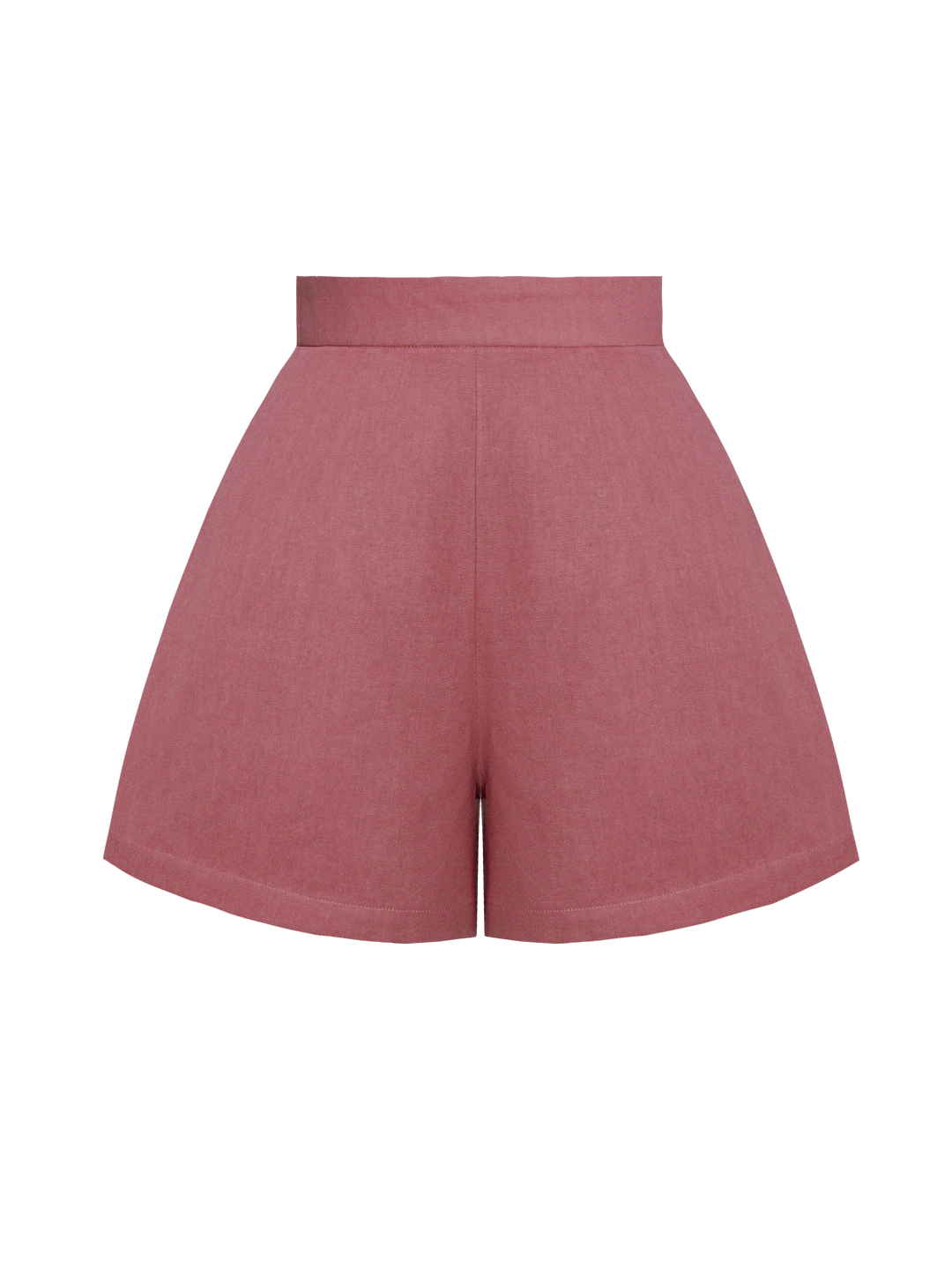 MTO - Frankie Shorts Antique Rose Linen