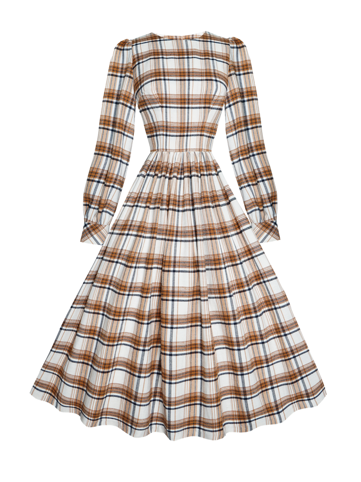 MTO - Agnes Plaid Dress