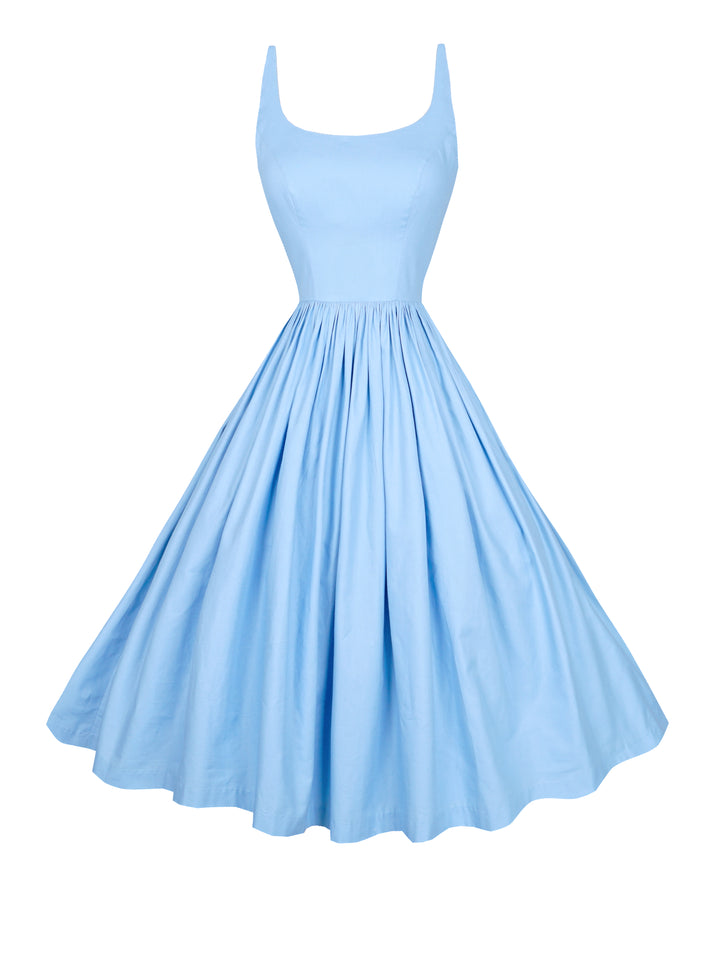Penelope Solid Cotton Dress