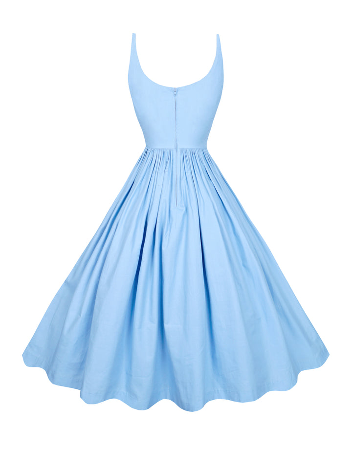 Penelope Solid Cotton Dress