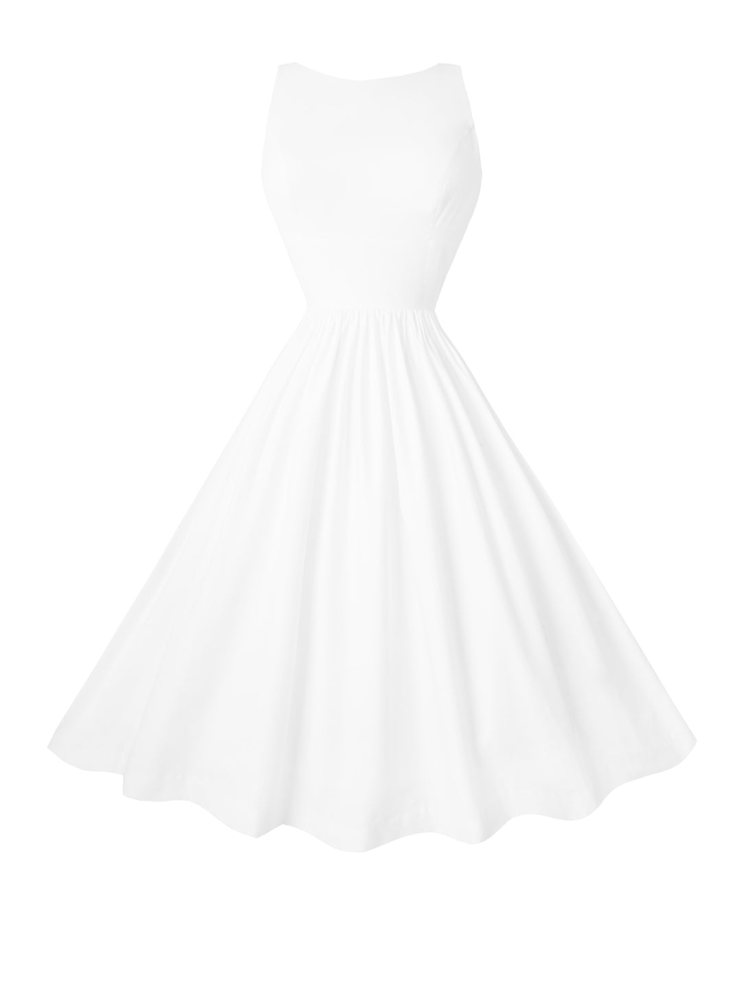 Madeline Solid Cotton Dress