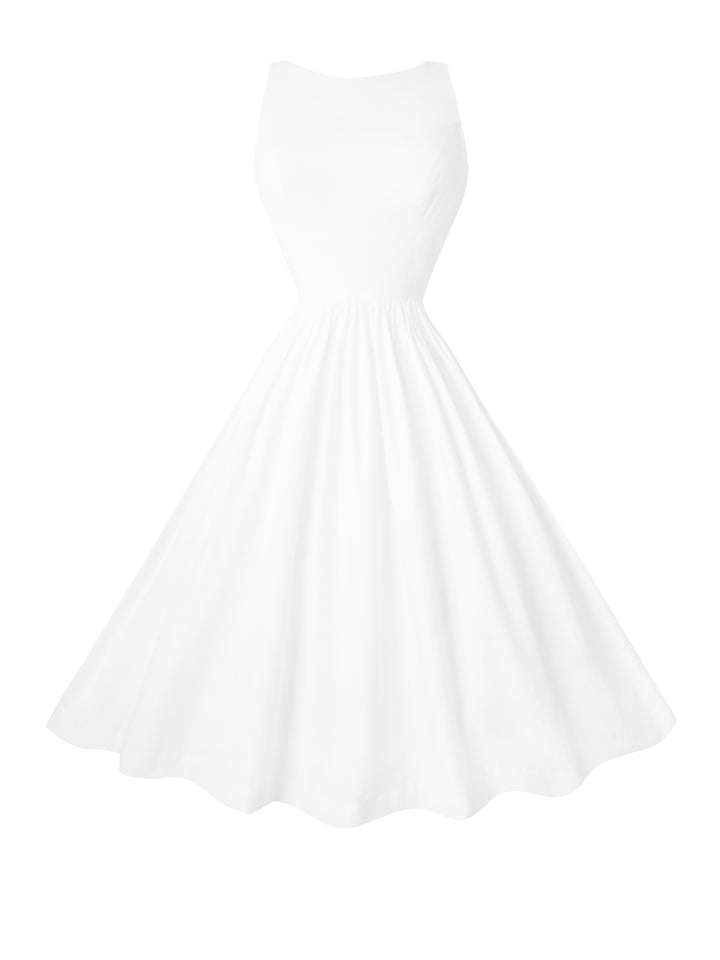 Madeline Solid Cotton Dress