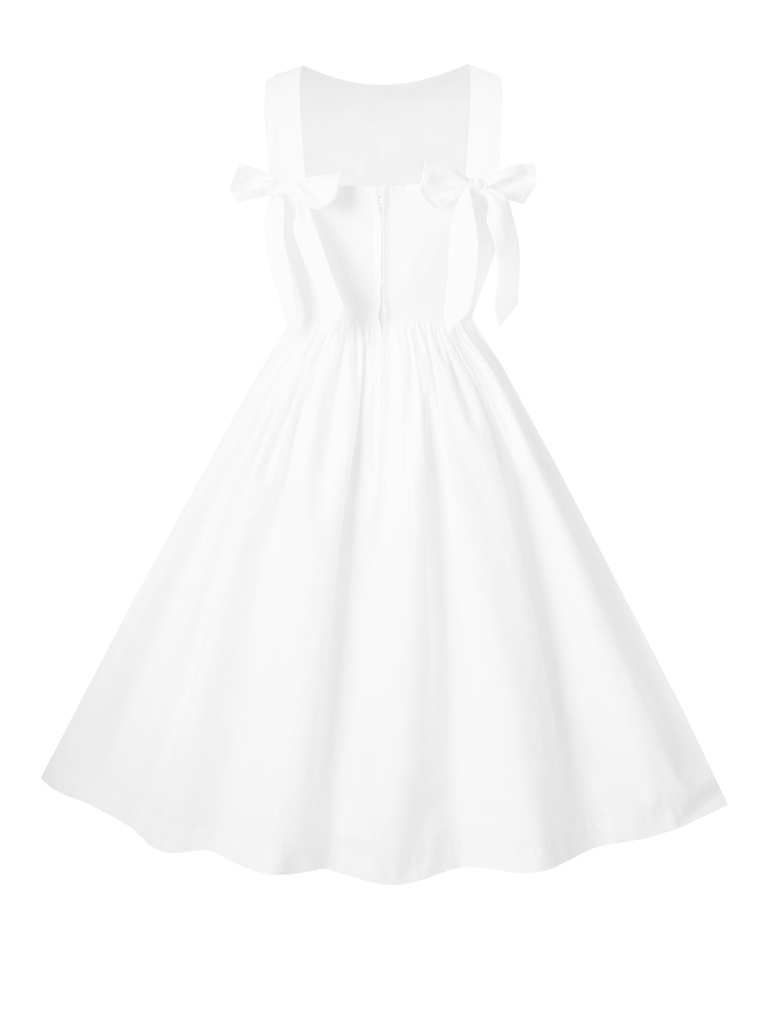 Madeline Solid Cotton Dress