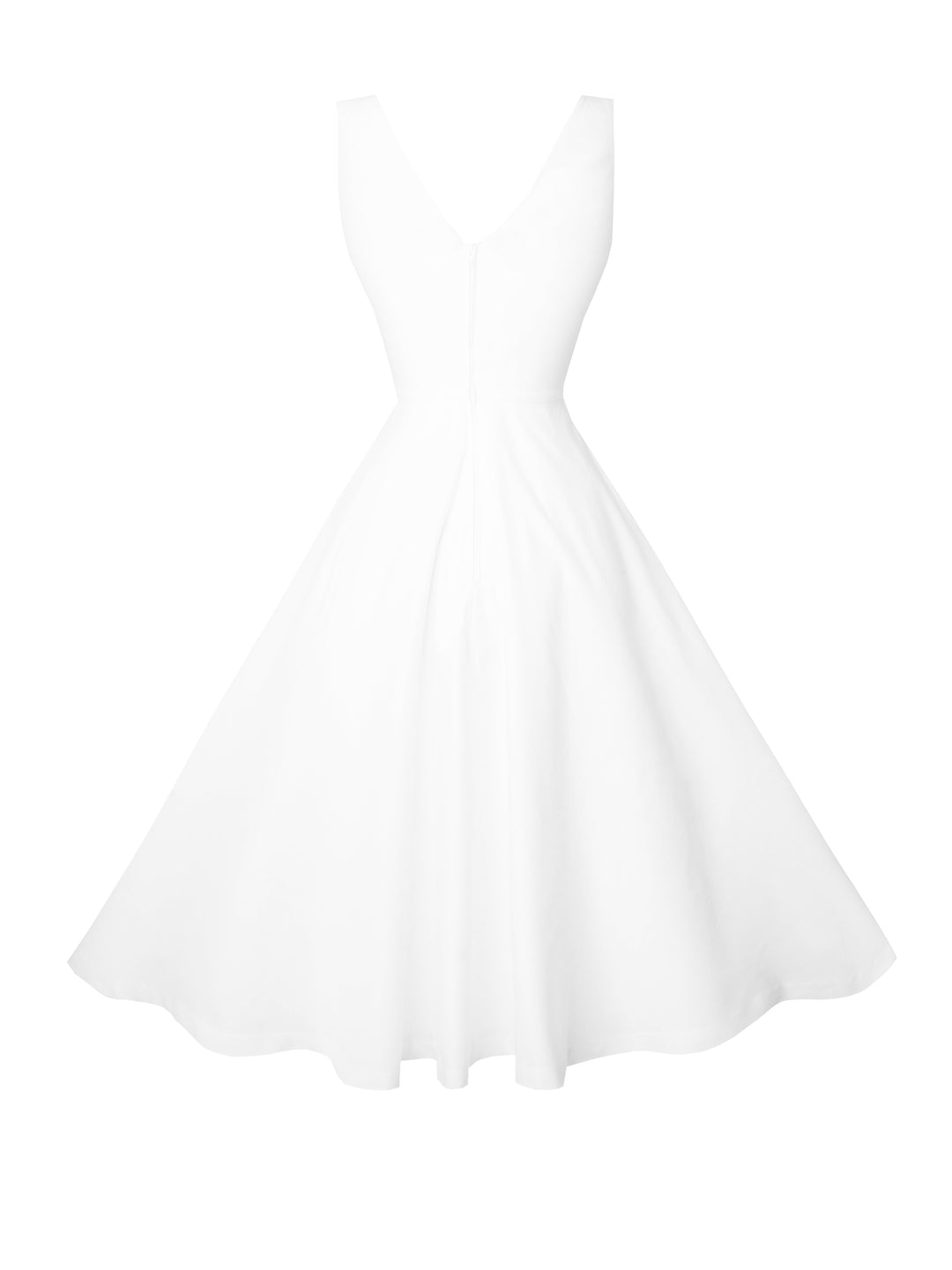 MTO - Diana Solid Cotton Dress