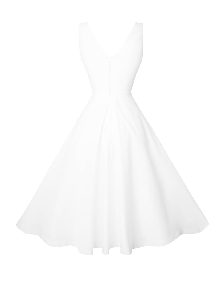 MTO - Diana Solid Cotton Dress
