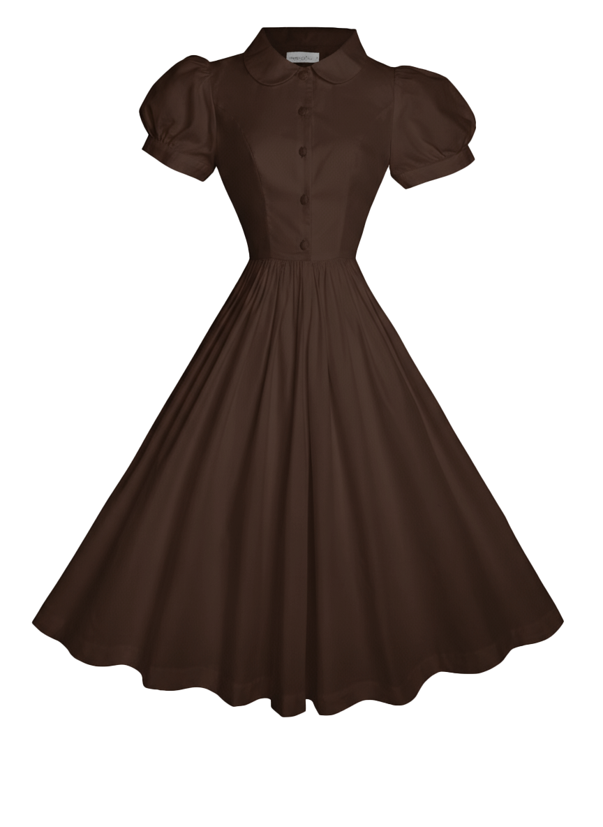 MTO - Amelie Solid Cotton Dress