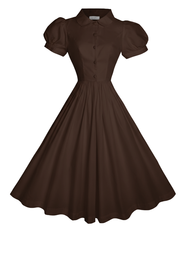 MTO - Amelie Solid Cotton Dress