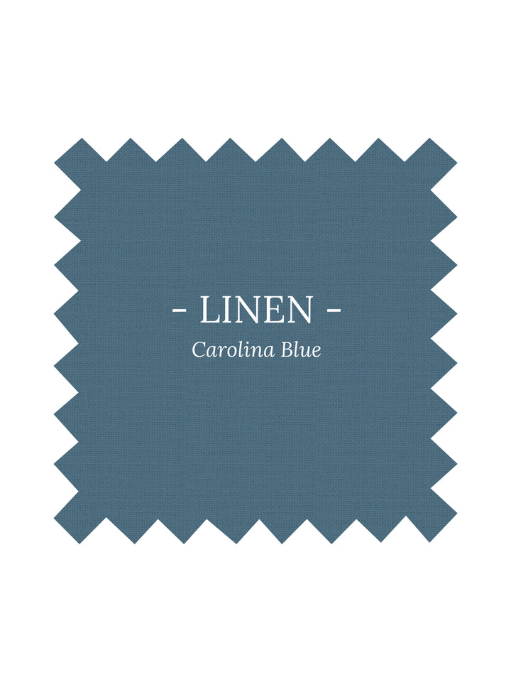 Fabric in Carolina Blue Linen - By the Yard