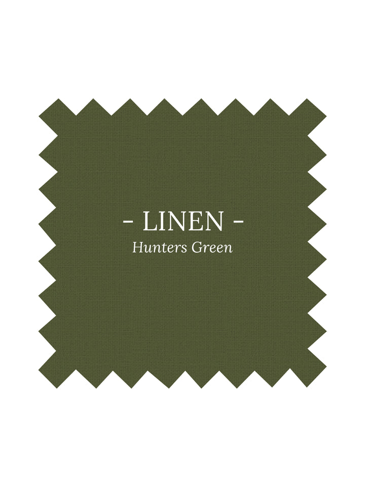 Fabric in Hunters Green Linen - By the Yard