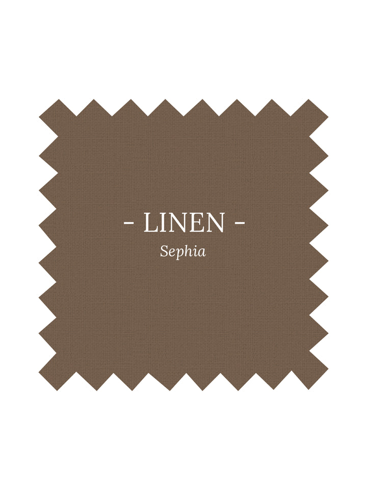 Fabric in Sephia Linen - By the Yard
