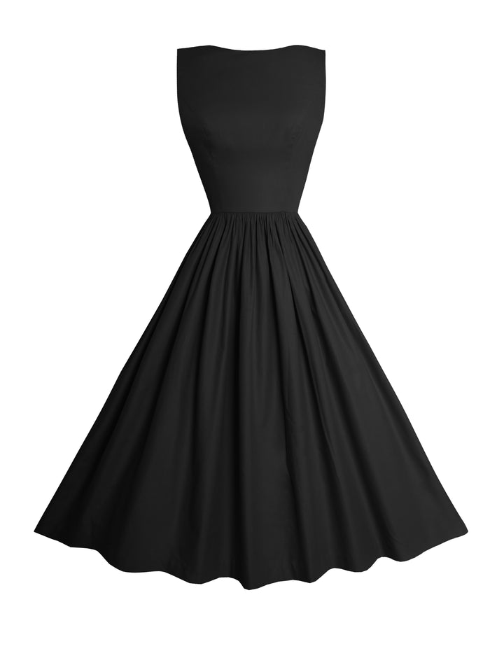MTO - Audrey Solid Cotton Dress