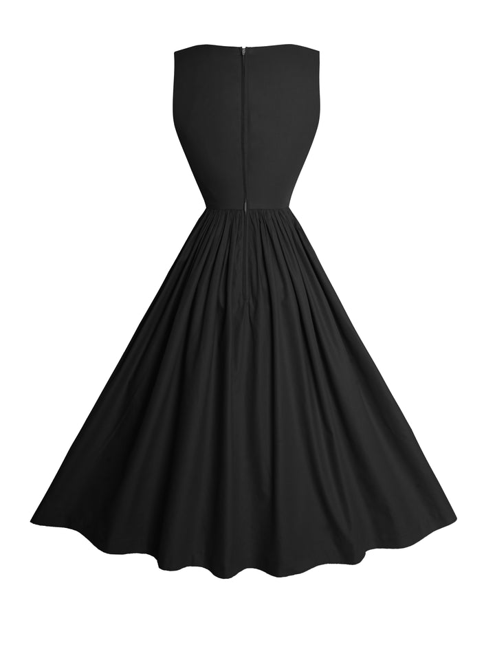 MTO - Audrey Solid Cotton Dress