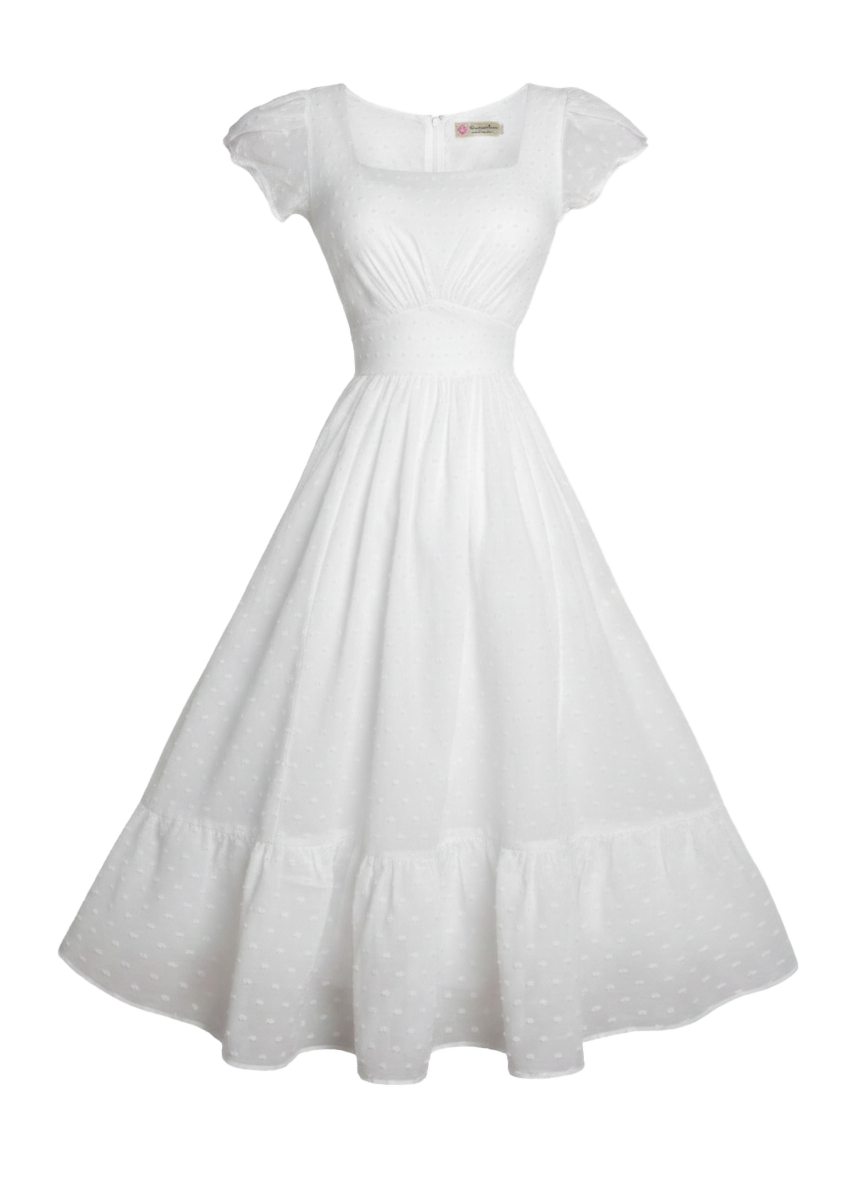 MTO - Ava Dotted Swiss Dress