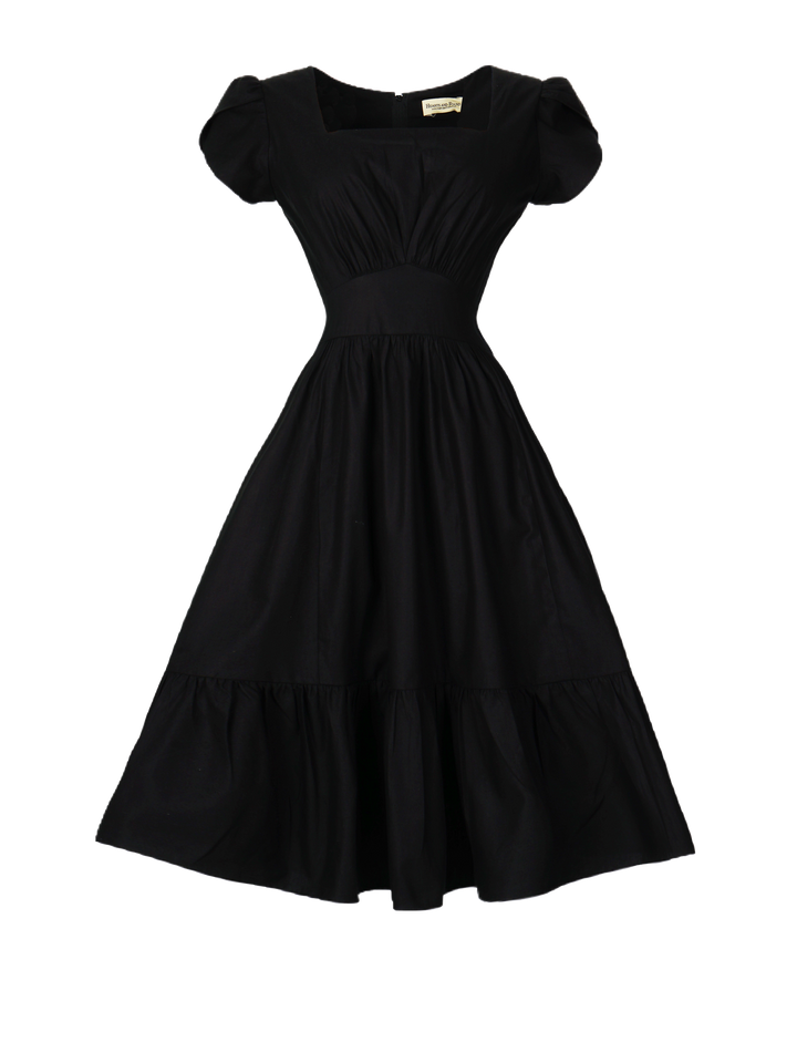 MTO - Ava Lola Solid Cotton Dress