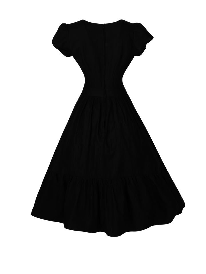 MTO - Ava Lola Solid Cotton Dress