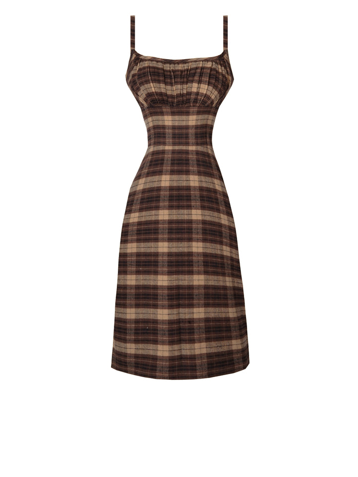 MTO - Bettie Plaid Dress