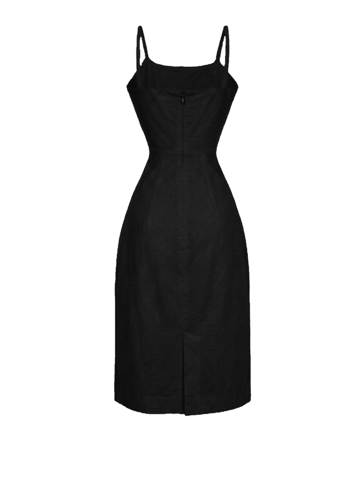 MTO - Bettie Solid Cotton Dress