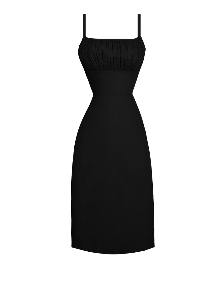 MTO - Bettie Solid Cotton Dress