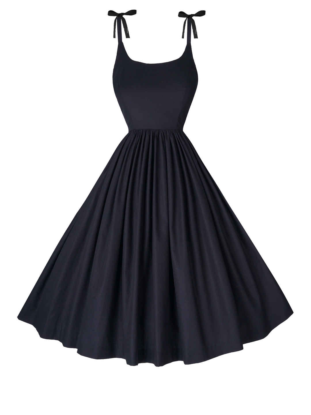MTO - Birdie Solid Cotton Dress
