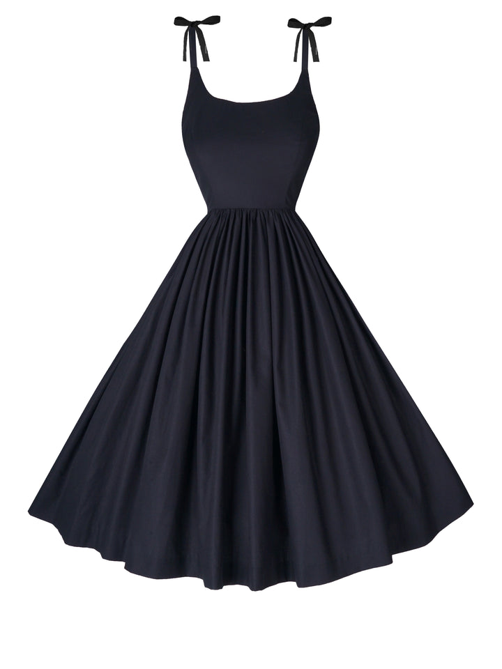 MTO - Birdie Solid Cotton Dress