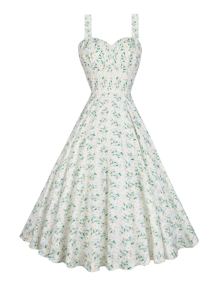 MTO - Catalina Dress “Daisies in the Dell”