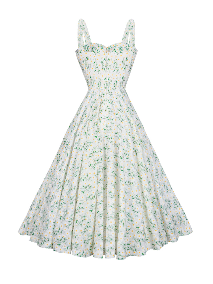 MTO - Catalina Dress “Daisies in the Dell”