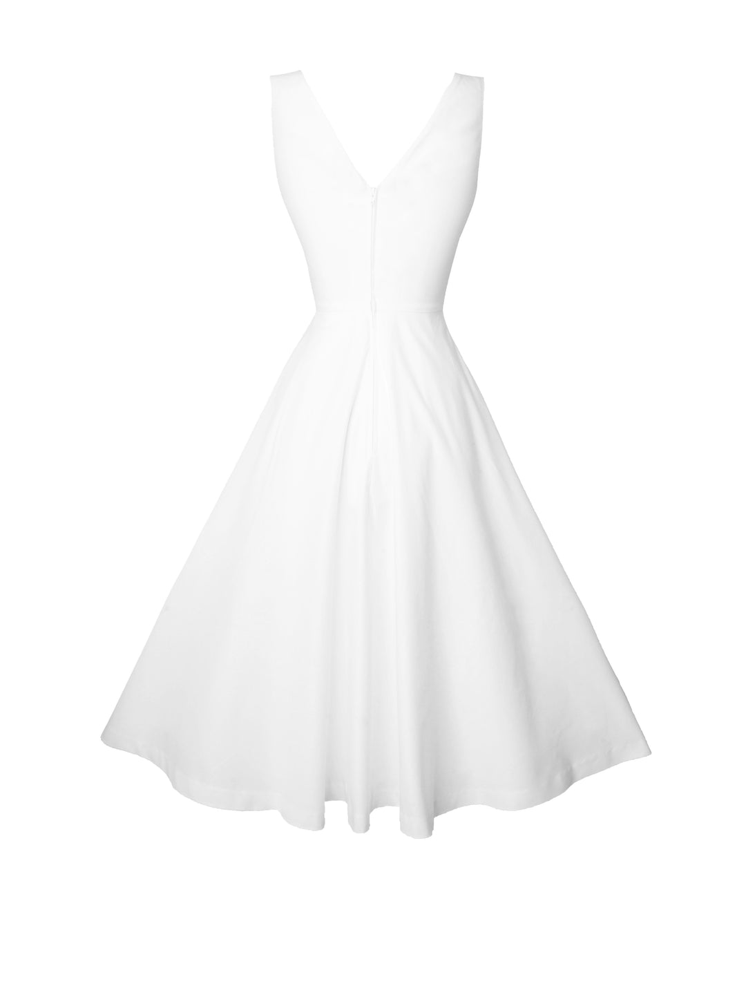 RTS - Taille S - Robe Diana en Coton Blanc