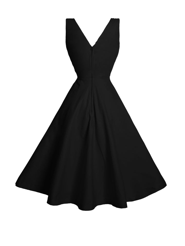 MTO - Diana Solid Cotton Dress