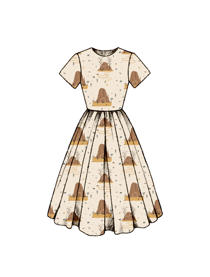 PRE-ORDER - Dorothy Dress in "Lonesome Cowboy"
