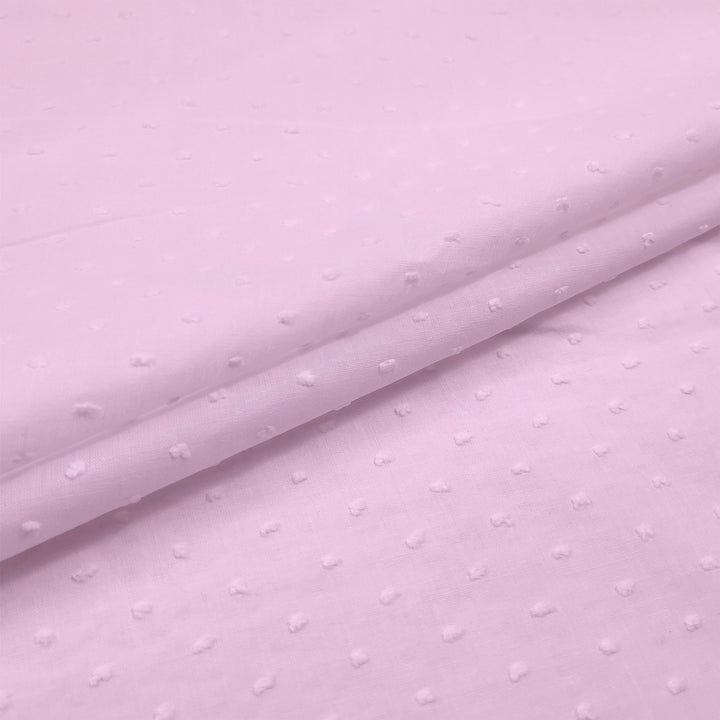 Fabric Pale Pink "Dotted Swiss" - By the Yard