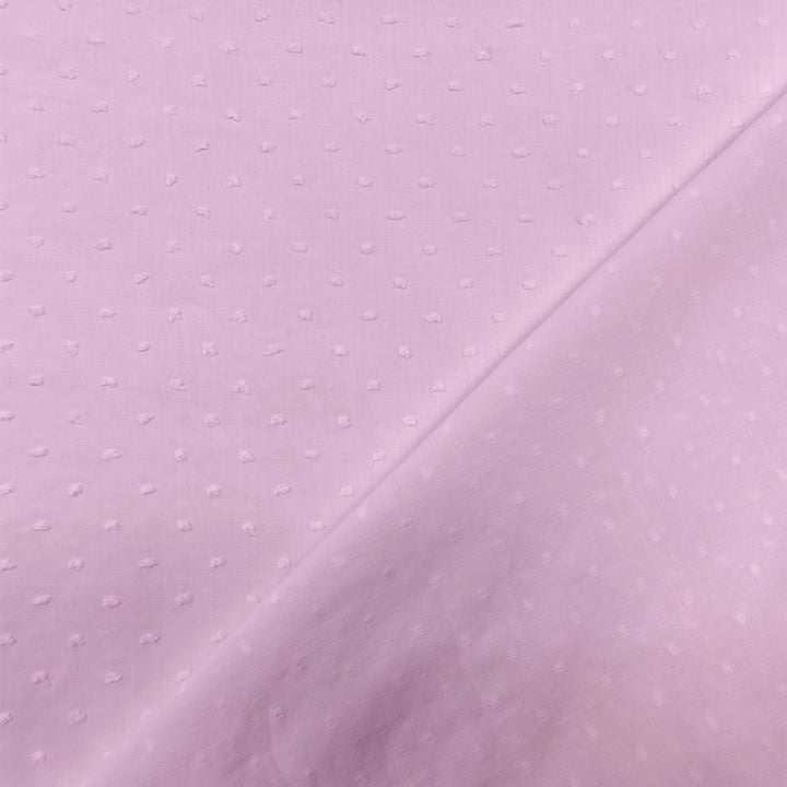 Fabric Pale Pink "Dotted Swiss" - By the Yard